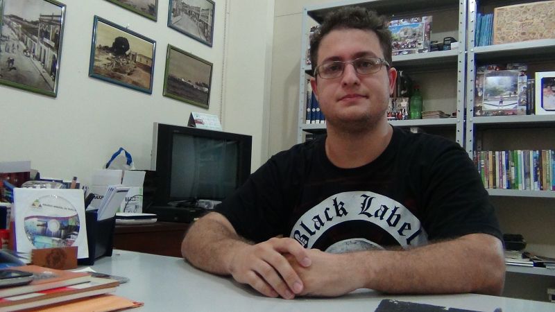 Patrick Tenório da Cruz - Aluno de biologia da UFOPA
